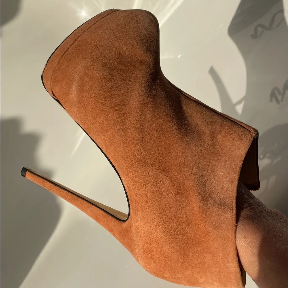 Giuseppe Zanotti High Heel Ankle Boots. Peach 🍑 size 37.5 37 1/2